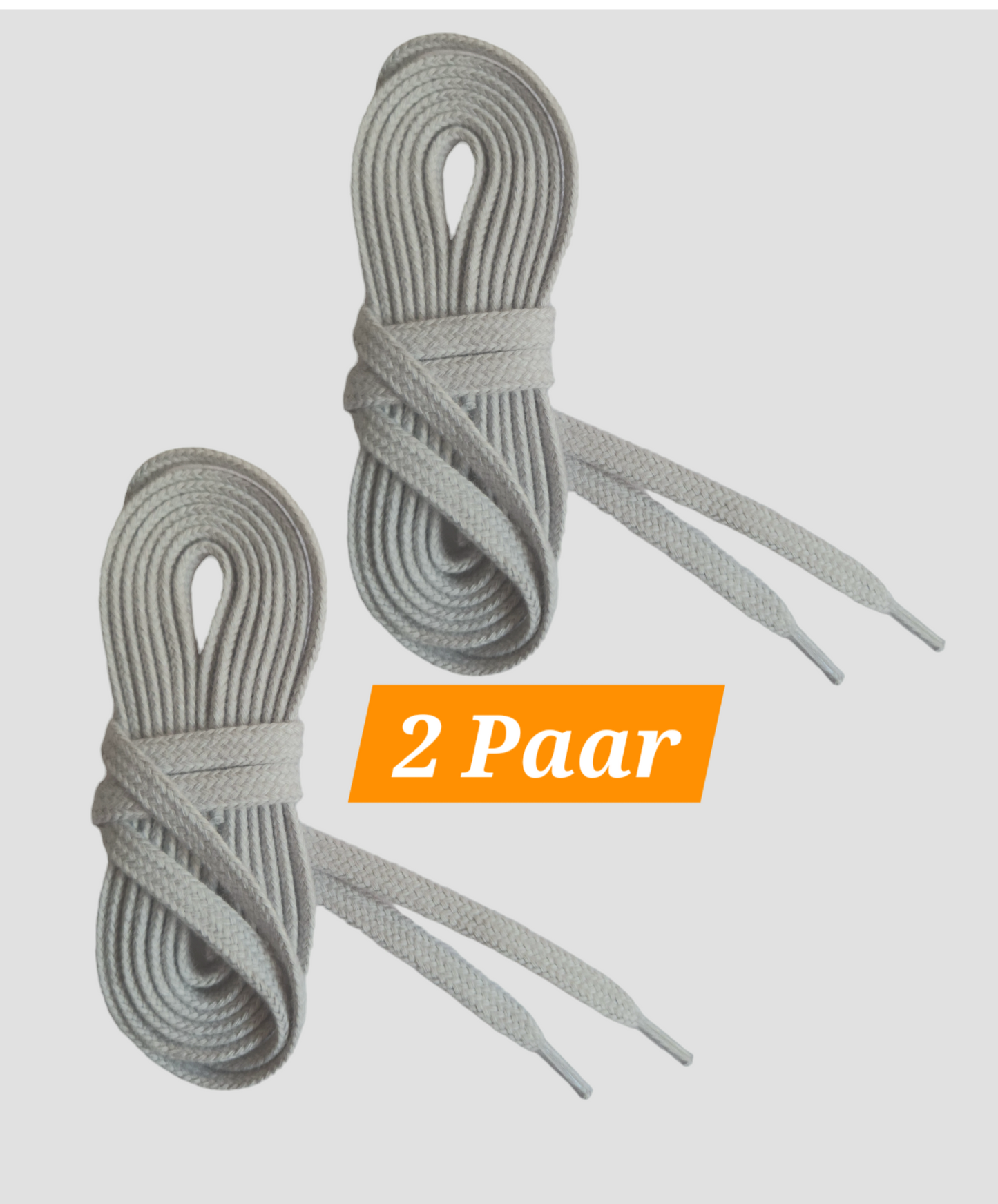 Flache Schnürsenkel passend für Nike Sneaker – 2 Paar