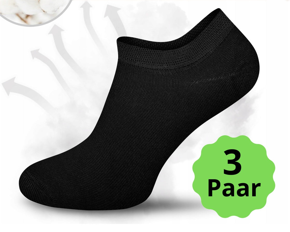 sneaker socken Schwarz herren