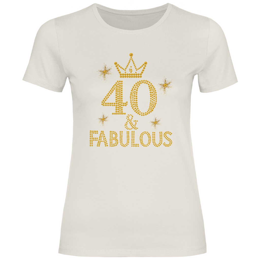 T Shirt 40 Frau, T- Shirt 40 Geburtstag