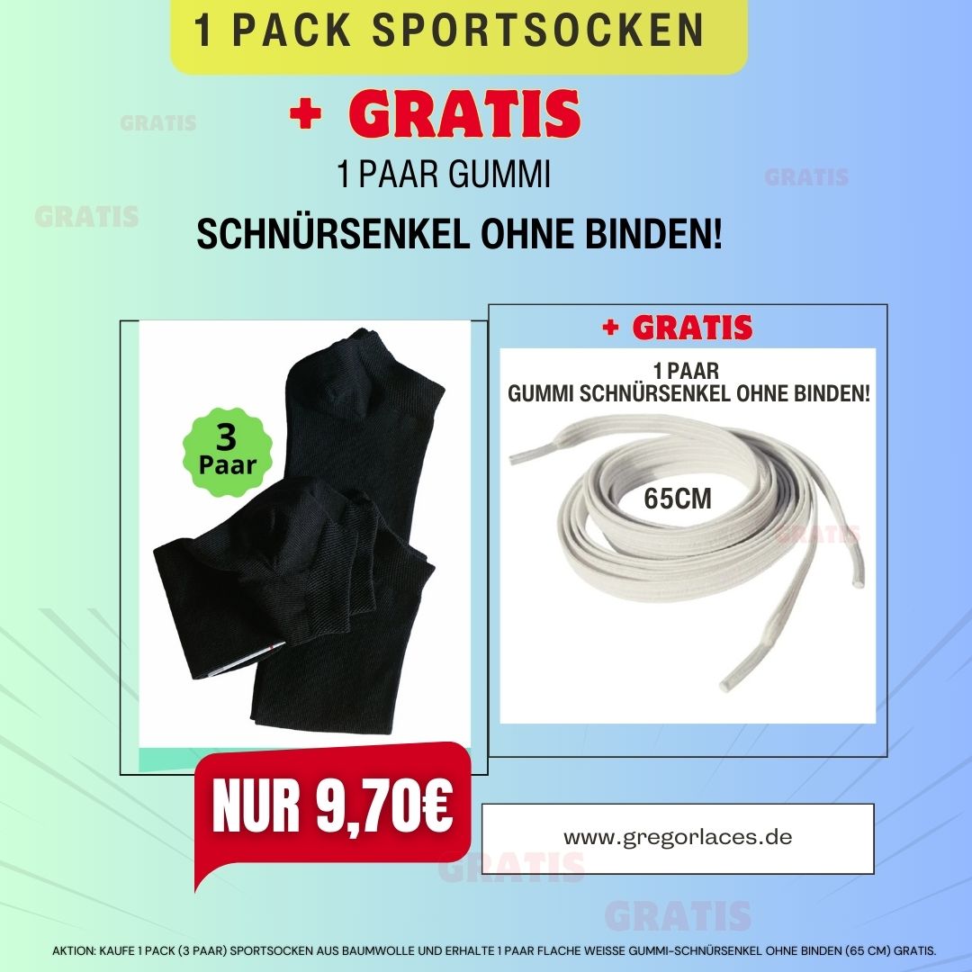 Schnürsenkel ohne Binden