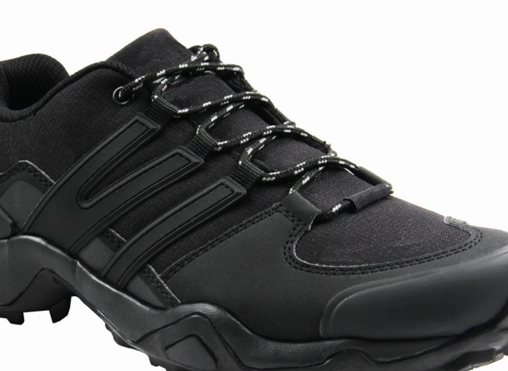 Schnürsenkel schwarz weiss wanderschuhe