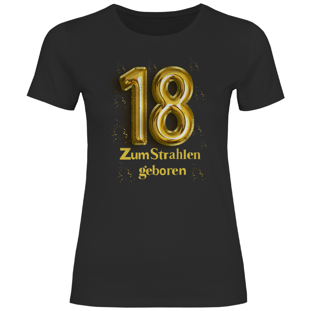 T Shirt 18 Geburtstag Frau 