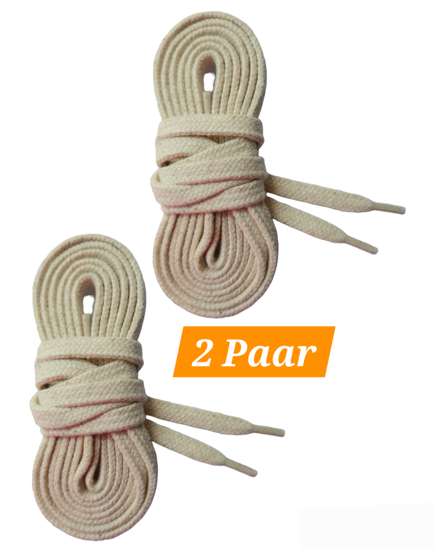 Flache Schnürsenkel passend für Nike Sneaker – 2 Paar