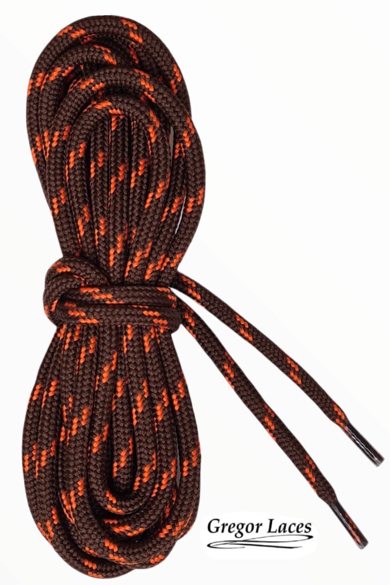 schnürsenkel braun orange rund 140cm