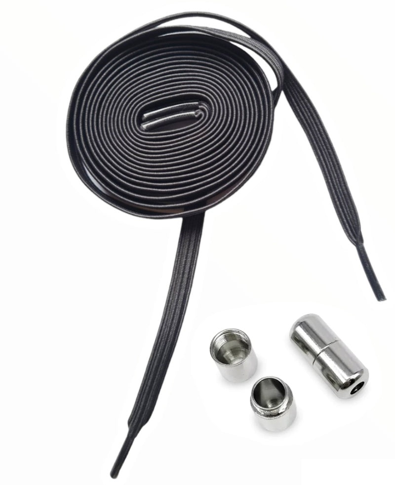 Elastische Schnürsenkel mit Schnellverschluss – 1 Paar