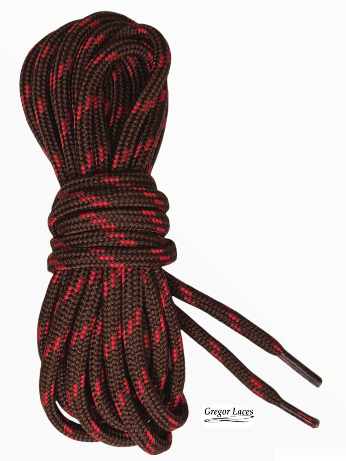 schnürsenkel für trekkingschuhe braun rot
