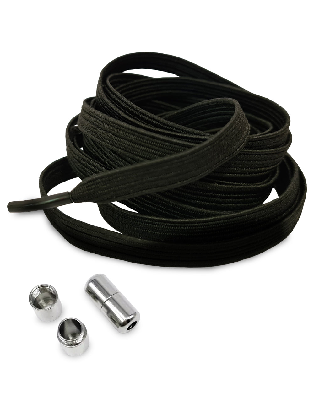 Elastische Schnürsenkel mit Schnellverschluss – 1 Paar