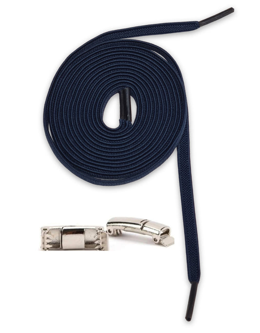 Lacets sans attaches avec fermeture magnétique en métal Plat
